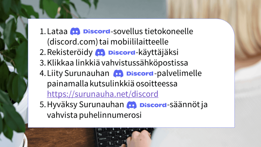 Ohjeistus Discordin käyttöön