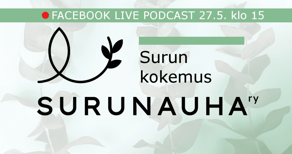 Surunauha podcast, kansikuva